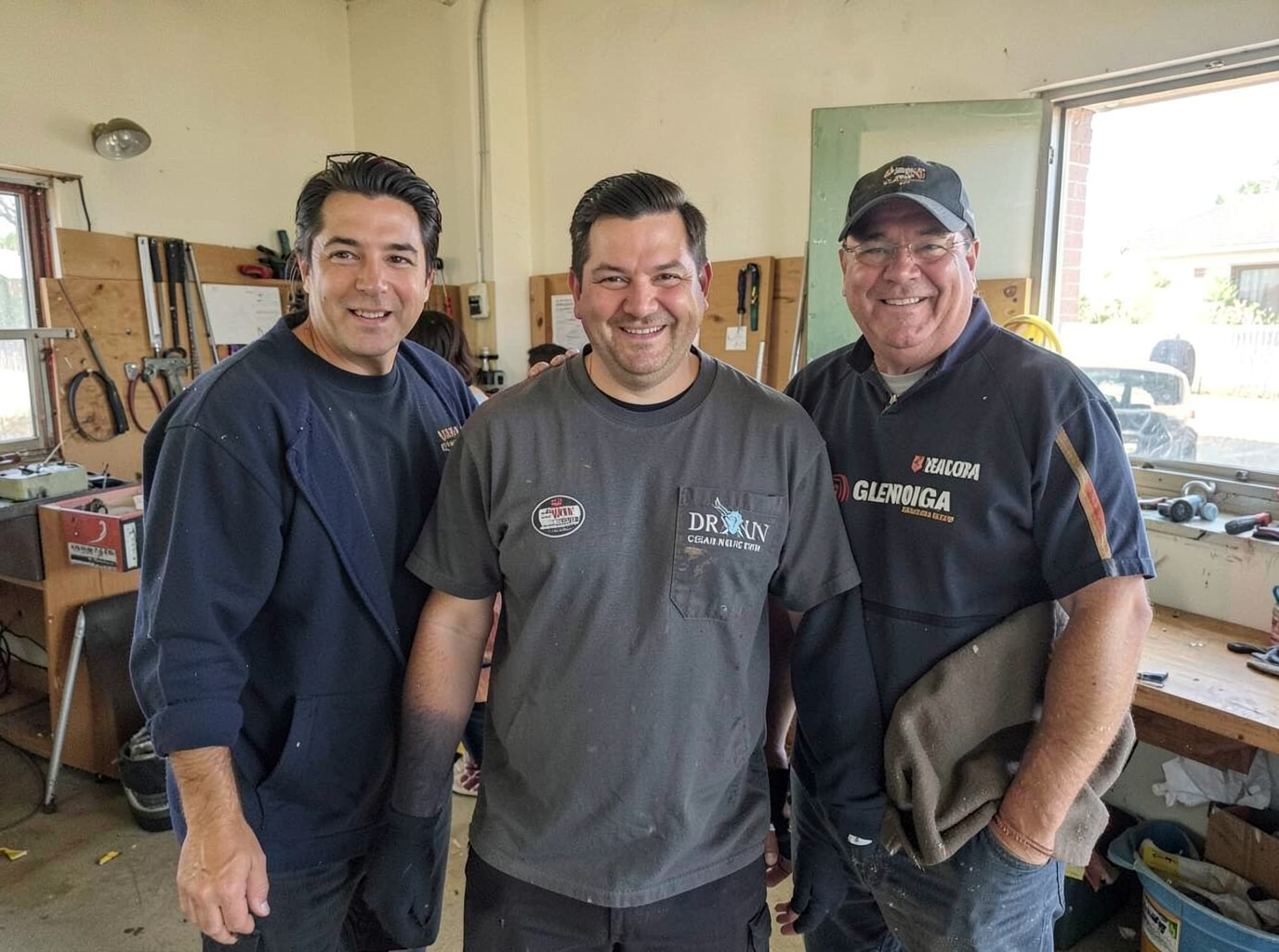 The Glendora Drain Rescue team