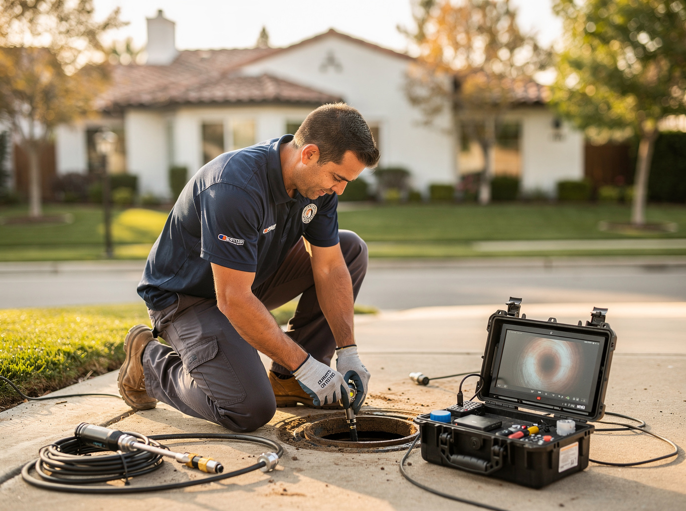 Drain Cleaning in Downtown Glendora (The Village)